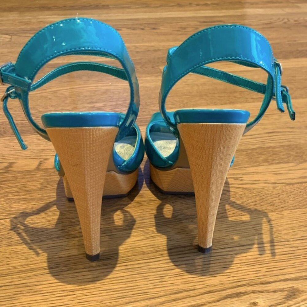Michael Antonio platform heels blue - Picture 4 of 6
